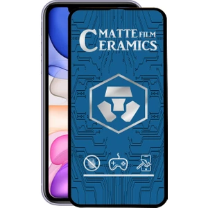 Case World Apple  iPhone 11 Tam Kaplayan Mat Seramik Nano Esnek Ekran Koruyucu