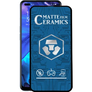 Case World Oppo Reno 4 Tam Kaplayan Mat Seramik Nano Esnek Ekran Koruyucu