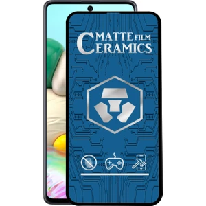 Case World Samsung Galaxy A71 Tam Kaplayan Mat Seramik Nano Esnek Ekran Koruyucu