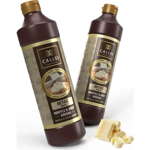 Waffle & Krep Beyaz Çikolata Krema 2'li Şişe