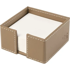 Küp Bloknotluk Suni Deri Masaüstü 10X10X5 cm