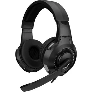 SN-8800 Gametıme Siyah Ledli Oyuncu Mikrofon Kulaküstü Kulaklık