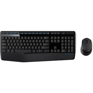 MK345 Q Kablosuz USB Siyah Multimedya Klavye/mouse Set 920-006514