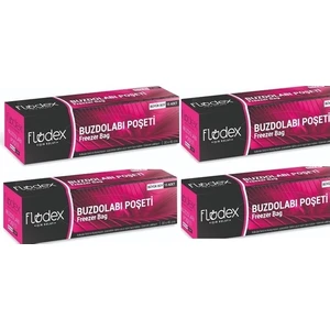 Kilitli Buzdolabı Poşeti Büyük * 4