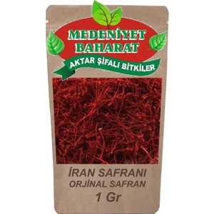 Medeniyet Baharat Iran Safranı 1 gr