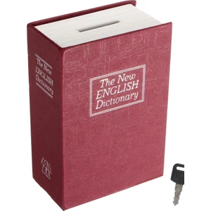 Secret Safe 115 Küçük Boy Gizli Kitap Şekli Anahtarlı Kumbara / Para Kasası