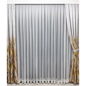 Issa Tül Perde Grek Etek 1/3 Sık Pile