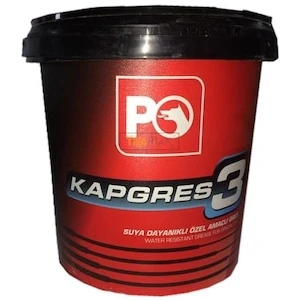 Petrol Ofisi Kap Gres No.3 Kalsiyum Esaslı Kırmızı 4 kg