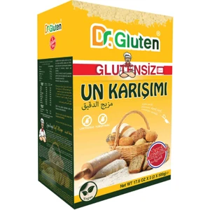 Dr. Gluten Un Karışımı 1000 gr ( Glutensiz) +10 gr Instant Maya