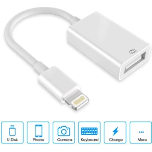 USB Kamera Adaptörü, USB Otg Kablo 8 Pin USB Adaptör