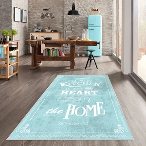 Confidence Home Dijital Baskı Yıkanabilir Kaymaz  Taban Mutfak Halısı