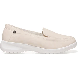 Nine West Isla 1fx Krem Kadın Loafer Ayakkabı