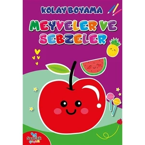 Sancak Çocuk - Kolay Boyama - Meyveler ve Sebzeler
