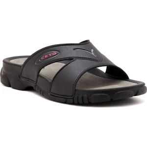 3200-1 Ceyo Erkek Terlik - Siyah