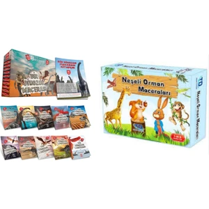 2. Sınıf Bir Dinozor Macerası + Neşeli Orman Maceraları Toplam 20 Kitap