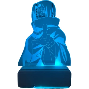 Modiwa Design Naruto Itachi 16 Renk Gece Lambası