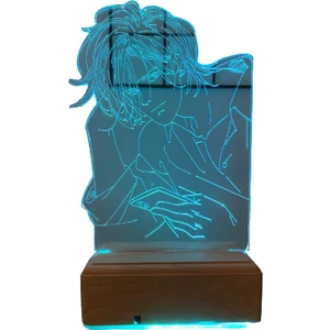 Modiwa Design Banana Fish Ash Lynx 16 Renk Gece Lambası
