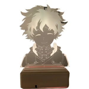 Modiwa Design Deku Izuku Midoriya  My Hero Academia 16 Renk Gece Lambası