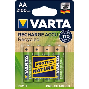 Recharge Accu Recycled Aa 2100 Mah 4'lü