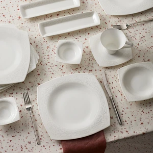 Fine Pearl Roma 26 Parça 6 Kişilik İnci Kahvaltı Takımı