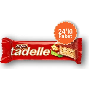 Çikolatalı Gofret 35 gr 24'lü