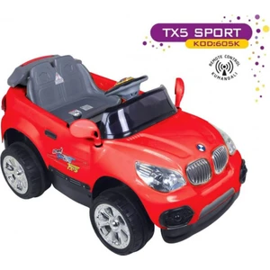 Tx-5 Sport Uzaktan Kumandalı Akülü Araba 12 Volt Kırmızı
