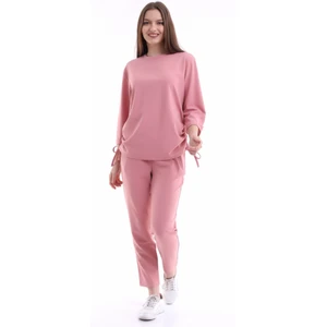 Kadın Lastikli Cepli Eşofman Takımı 5033