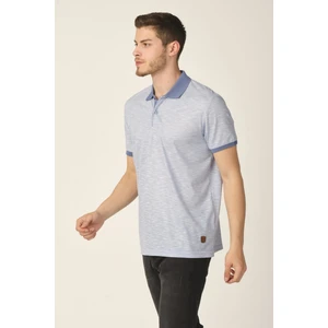 Alexander Gardi Alexandergardı Jakarlı Polo Yaka T-Shirt (E21-8101)