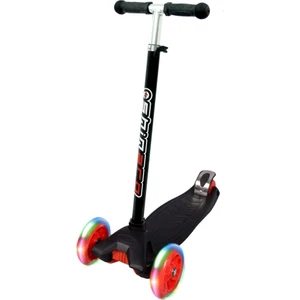 Can Oyuncak Shinaro MAXI Twister 3 Led Işıklı 3 Tekerli Yükseklik Ayarlı Scooter - SİYAH
