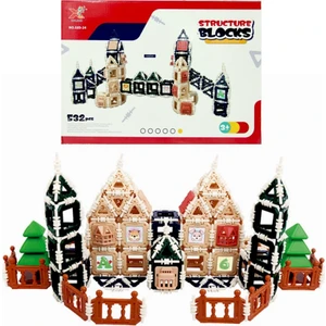 Structure Blocks 3D Puzzle Yapı ve Tasarım Blokları 532 Parça
