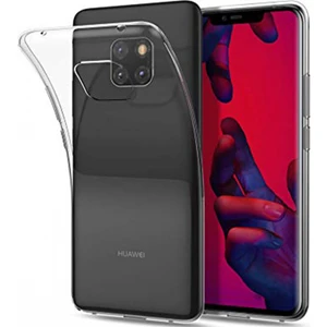 Huawei Mate 30 Lite Kılıf Şeffaf Silikon Lüx
