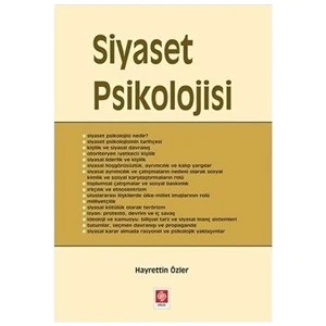 Siyaset Psikolojisi - Hayrettin Özler
