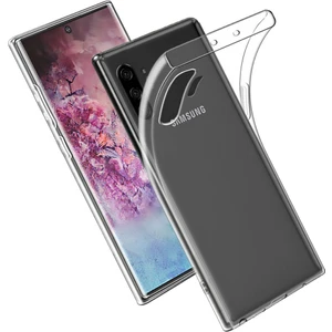 Samsung Galaxy Note 10 Plus Kılıf Şeffaf Silikon Lüx