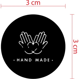 Milim Matbaa Hand Maket Etiketi 3x3 cm 100 Adet