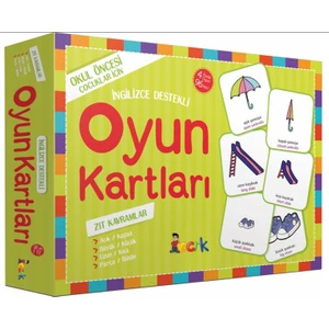 - Ingilizce Destekli Oyun Kartları - Zıt Kavramlar