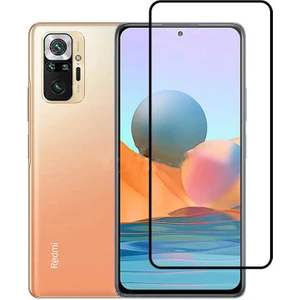 Redmi Note 10 Pro Zore Kenarları Kırılmaya Dayanıklı Cam Ekran Koruyucu