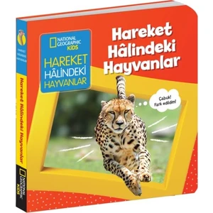 National Geographic Kids - Hareket Halindeki Hayvanlar - Ilk Kitaplarım Serisi