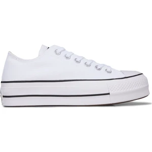 CONVERSE Chuck Taylor All Star Canvas Platform 560251C Unisex SİYAH/BEYAZ Günlük Sneaker Ayakkabı