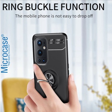 Microcase Oneplus 9 Pro Focus Serisi Yüzük Standlı Silikon Fiyatı