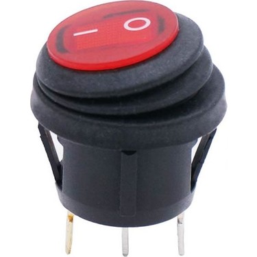 Motorobit Kcd1-2 Su Geçirmez Işıklı On-Off Anahtar 3 Pin Fiyatı