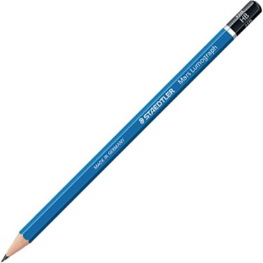 Staedtler Mars Lumograph HB Dereceli Resim Kalemi Mavi Renk Fiyatı