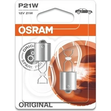 Osram P21W  93 Ampül 12V 21W Çiftli (Tek