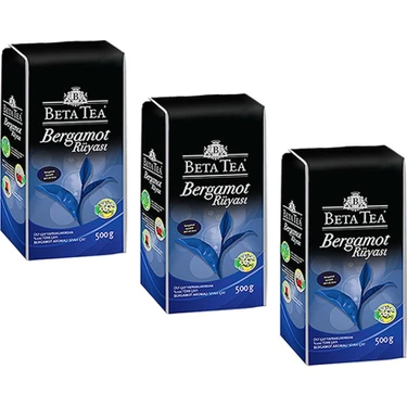 Beta Tea Bergamot Rüyası Siyah Çay 1,5 kg Ferahlatıcı Bergamot Aromasıyla