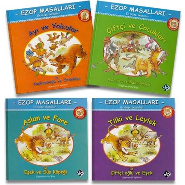 Yo Yayinlari Ezop Masallari Seti 4 Kitap Kitabi Ve Fiyati
