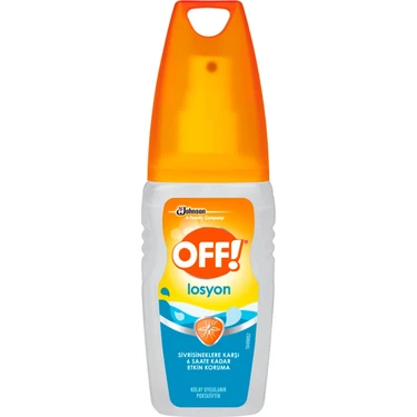Off Losyon Sivrisinek Koruma Etkisi 100 ml Portatif