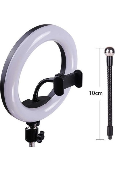 3 Farklı ışık Tonu M20 Işıklı Telefon Tutucu Ring Light