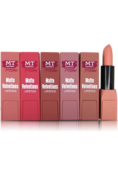 mt Matte Velvetines 6 Lı Ruj Seti Lipstick 07-12