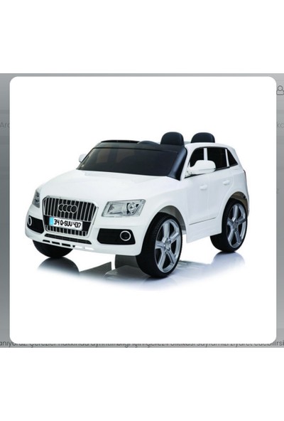 Babyhope Q-Suv 12V Akülü Araba - Beyaz