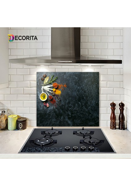 Baharat Çeşnisi | Ocak Arkası Koruyucu | 52cm x 60cm