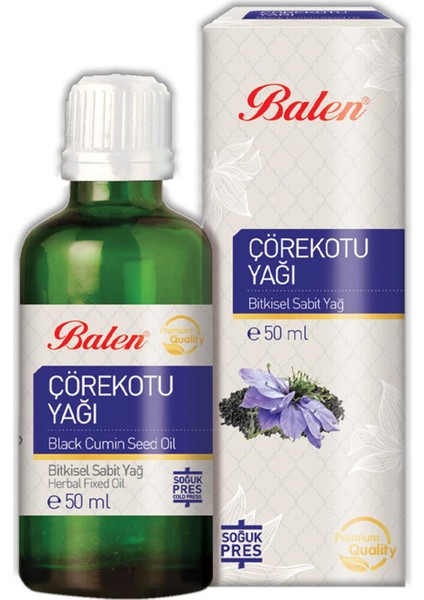 Çörekotu Yağı Soğuk Pres 50 ml x 2